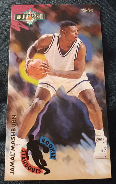 Jamal Mashburn Ungraded 1994 Fleer Jam Session Rookie Standouts