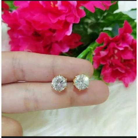 Jual Giwang Atau Anting Tusuk Mata Satu Gold Indonesia Shopee Indonesia