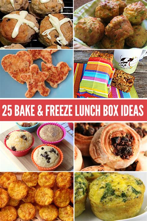 Freezer Friendly Lunch Box Ideas