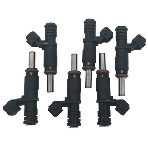 6Pcs Fuel Injector 7531634 For BMW 328i 330i 525i 528i 530i X3 X5 Z4