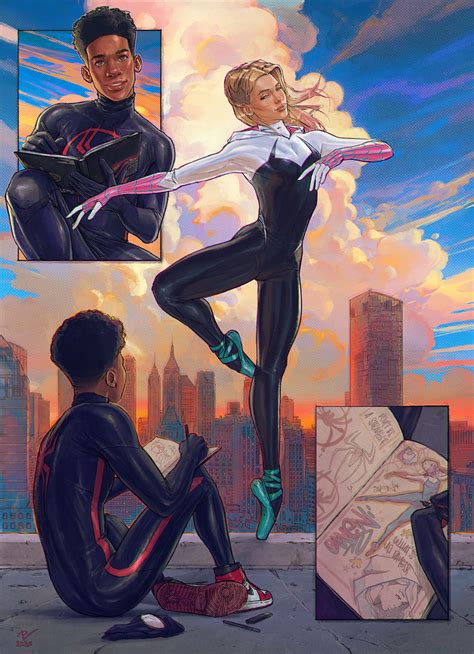 Miles And Gwen Fanart By Vladislavpantic On Deviantart