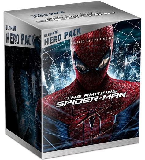 The amazing spider man en coffret blu ray deluxe édition limitée avec