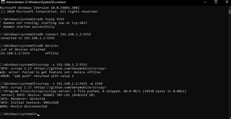 Wireless Connection Issue Genymobile Scrcpy Github