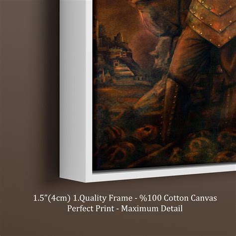 Vigo The Cruel From Ghostbusters Ii Painting Print Replica Canvas Wall