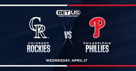 Rockies Vs Phillies Prediction Odds And Player Prop Pick April