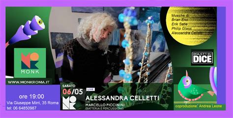 Alessandra Celletti In Concerto Al Monk Di Roma Il Maggio Con Il