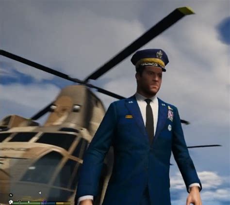 US Air Force General Uniform for 'Michael' - GTA5-Mods.com