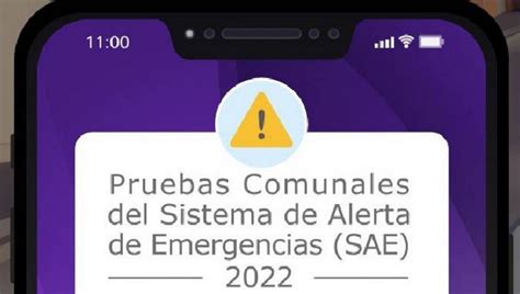 Onemi Efectuará Este Jueves Prueba Del Sistema De Alerta De Emergencia