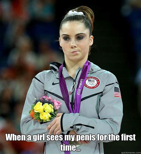 When A Girl Sees My Penis For The First Time Mckayla Not Impressed