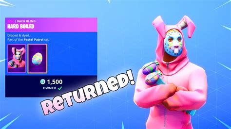 Rabbit Raider Is Back Again New Item Shop Fortnite Battle Royale Youtube