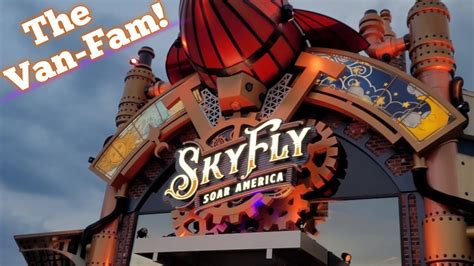 Sky Fly Ride The Island Pigeon Forge Tennessee Youtube