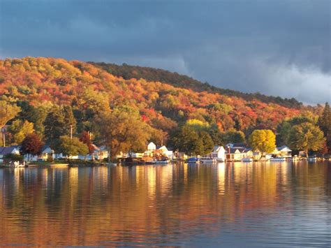 Sensational Views In The Fall Lime Lake Machias Ny Machias Heaven