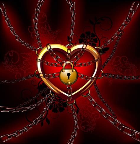 Heart Lock Vector For Free Download Freeimages