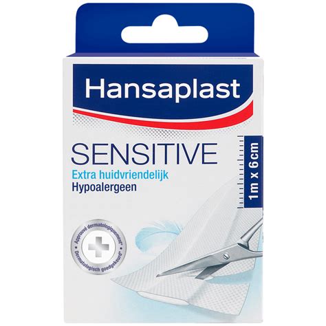 Hansaplast Sensitive Pleister 1 M X 6 Cm 1 Ea Etos