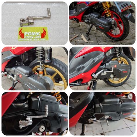 Jual Selahan Kick Starter Model Lipat Mio Sporty Smile Soul Fino