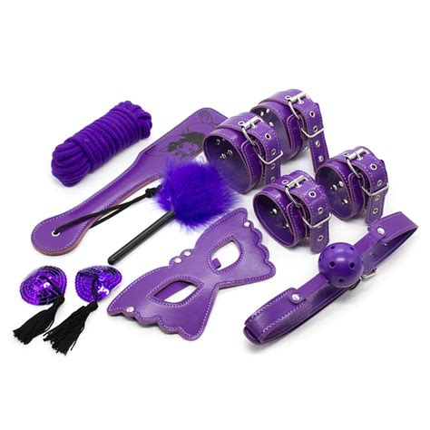 Adult SM Bondage Game Set For Party Erotic Toys Leather Sex Furnitures For Couples Fetish