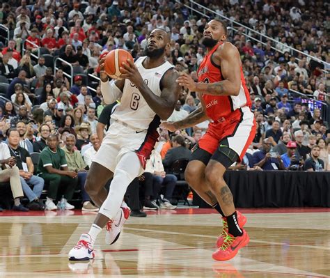 Com Astros Da Nba Estados Unidos Vencem Canadá Em Amistoso Antes De