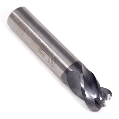 NIAGARA Carbide Corner Radius End Mill 1 2 4FL AlTiN 0 120 Radius