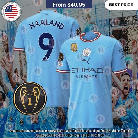 Erling Haaland Manchester City Home Football Jersey • Shirtnation ...