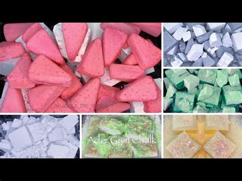 CRUNCHY CRISPY LOUD Fresh Dyed Gymchalk Blocks SOFT Reformed