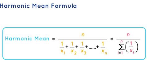 HARMONIC MEAN FORMULA - TRUNG TÂM GIA SƯ TÂM TÀI ĐỨC - HOTLINE: 091 ...