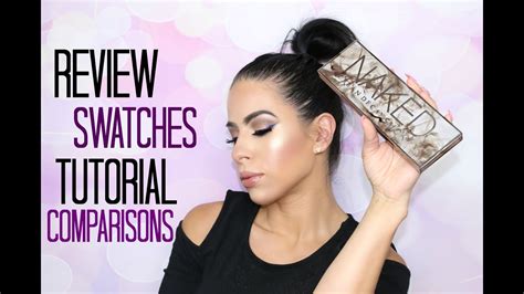 Urban Decay Naked Smoky Palette Swatches Tutorial And Review YouTube