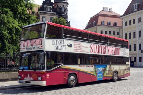 Man Sd Stadtrundfahrt Dresden Dresden Juni Bus Bild De