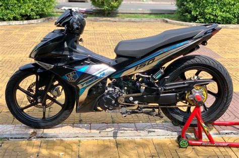 Yamaha Mx King Bergaya Sporty Tampang Sangar Berkat Swing Arm