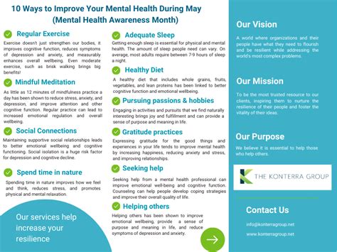 10 Research Supported Ways To Improve Your Mental Health During May