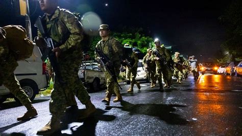 Impresionante Despliegue Militar En El Salvador Bukele Vuelve A Atacar