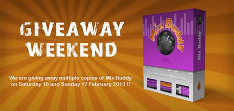 We Are Giving Away Free Copies Of Mix Buddy