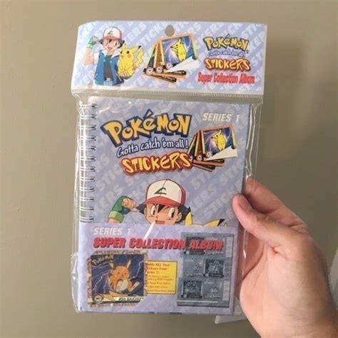 Pokemon Sticker Album Artbox On Mercari Sticker Album Pokemon