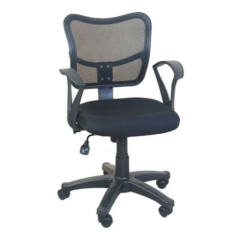 Fabric Black Mesh Workstation Chair Fixed Arm At In Mumbai Id