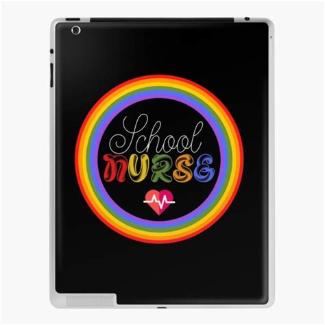 Funda Y Vinilo Para Ipad Camisa De Enfermera Escolar Regalos De