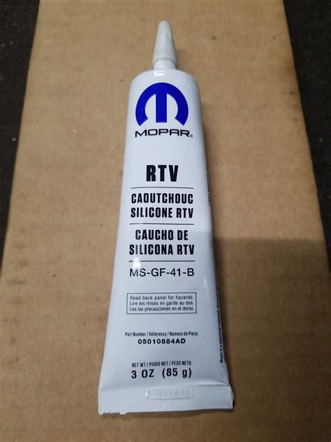 New Genuine Mopar RTV Silicone Sealant MS GF 41 B EBay