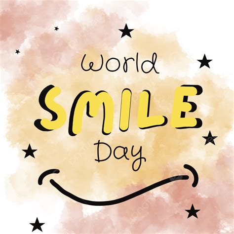 World Smile Day Hd Transparent World Smile Day Smile Emoji Emoticon