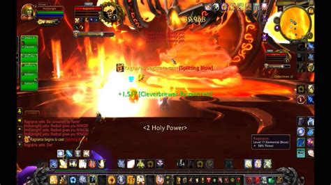 World Of Warcraft Cataclysm Firelands Throne Of Fire And Ragnoras