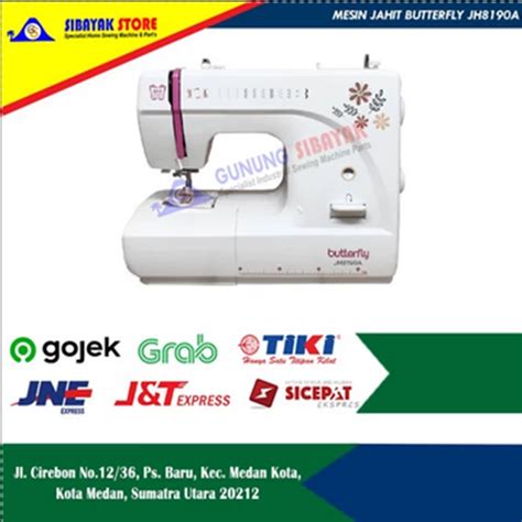 Sell BUTTERFLY Portable Sewing Machine JH 8190 A / JH8190A | Sibayak ...