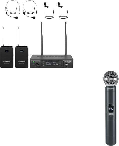 Amazon Phenyx Pro Dual Wireless Microphone System PTU 71 2B Bundle