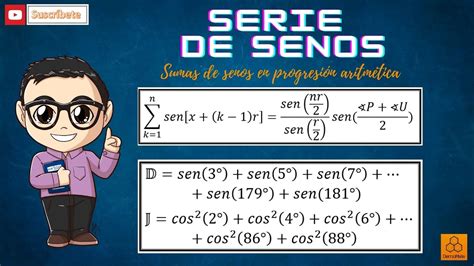 Series Trigonométricas Aprende a demostrar suma de senos y cosenos