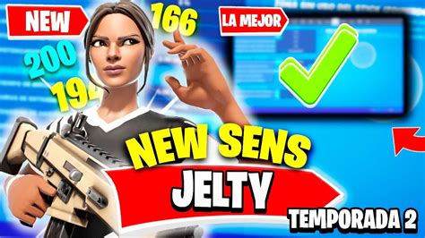 La Sensibilidad De Jelty Convertida A Mando Fortnite Temporada