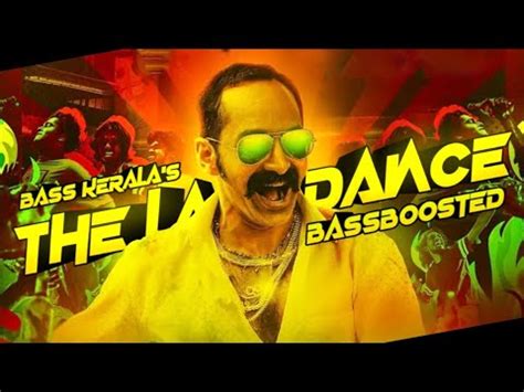 The Last Dance Bass Boosted Aavesham OST BK Atmos YouTube