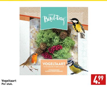 Vogelvoer Folder Aanbieding Bij Aldi Details