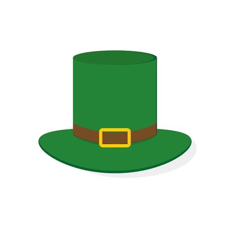 Premium Vector | Green leprechaun's hat, st. patrick's day, vector