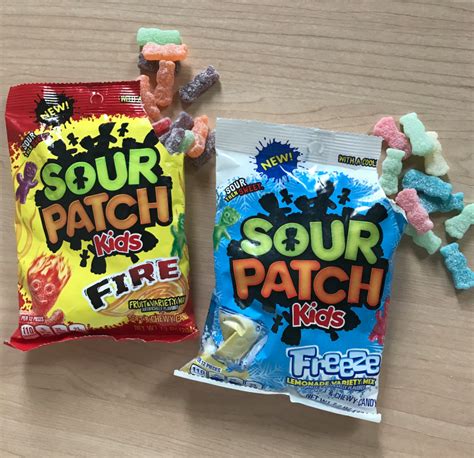 Sour Patch Kids Freeze & Sour Patch Kids Fire Reviews - Snack Gator