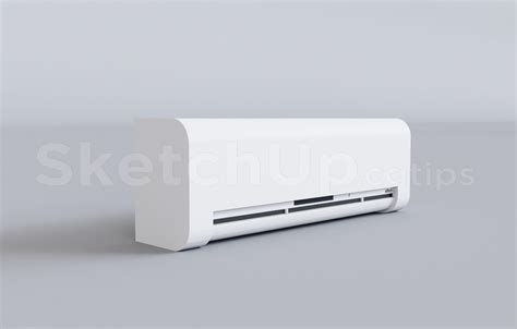 13018 Free Sketchup Air Conditioner Model Download