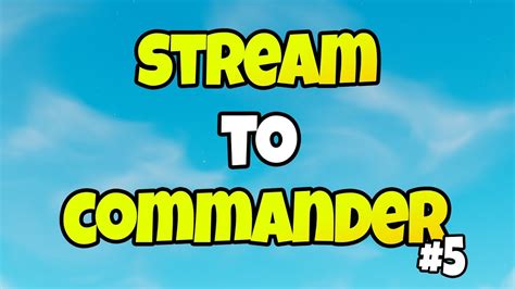 Eine Stunde Road To Commander Live Bo Road To Commander Youtube