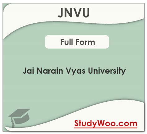 Jai Narain Vyas University Fees Structure and Courses 2024-25