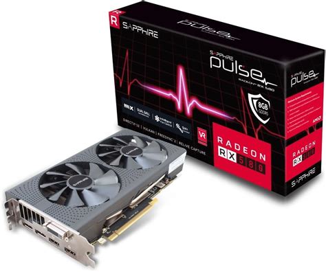 Sapphire RX 580 NITRO Tarjetas Gráficas PC