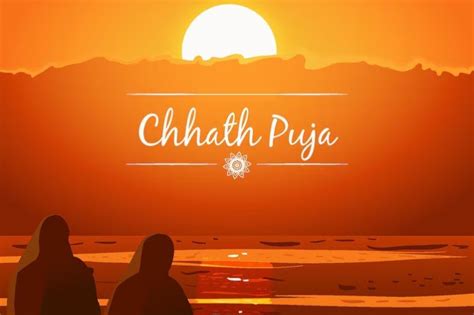 Four Day Chhath Puja Festival Began On November Gk Now